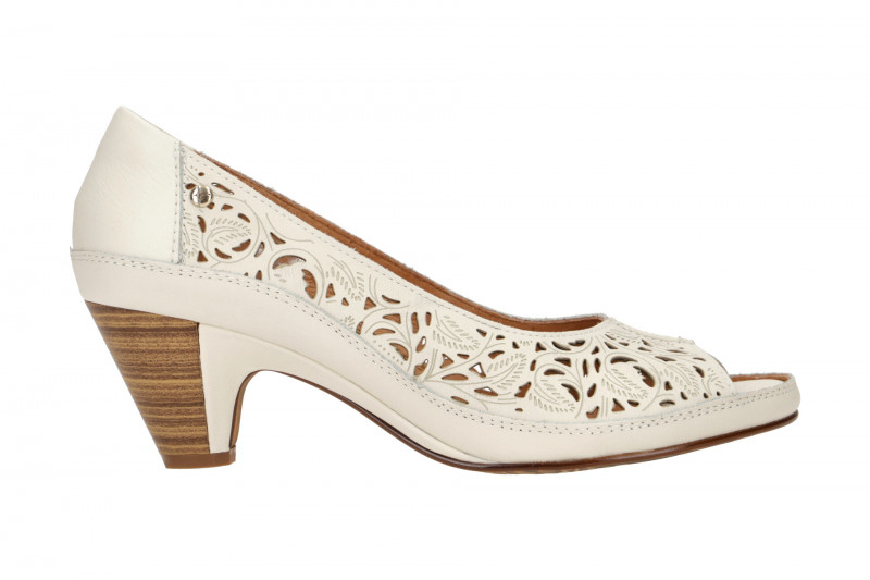 Pikolinos Java Peep-Toe Pumps weiß W5A-5912