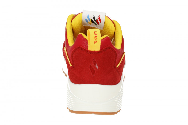 Skechers Uno Schuhe rot Herren Sneakers Victory 183913