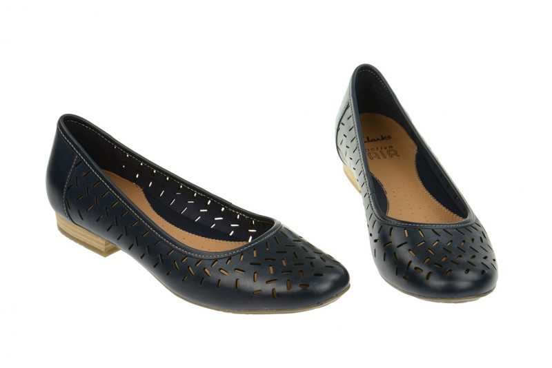 Clarks Henderson Silk blau navy 20357683 4