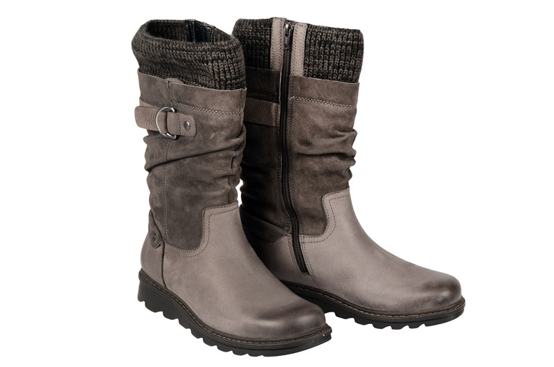 camel active Fjord Stiefel grau Warmfutter 750.13.01