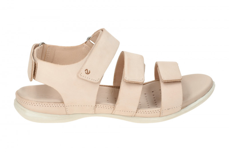 ecco Flash Damen Klett Sandale rosa Nubuck