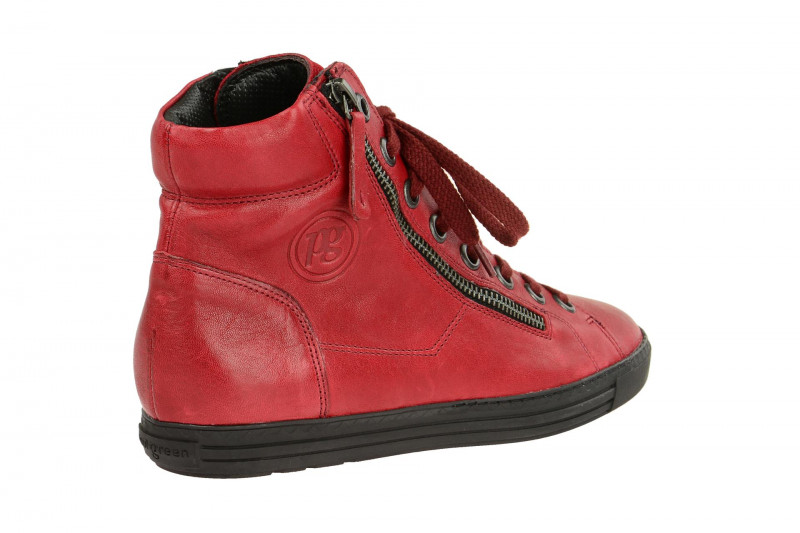 Paul Green Schuhe Mid-Sneaker rot 1230