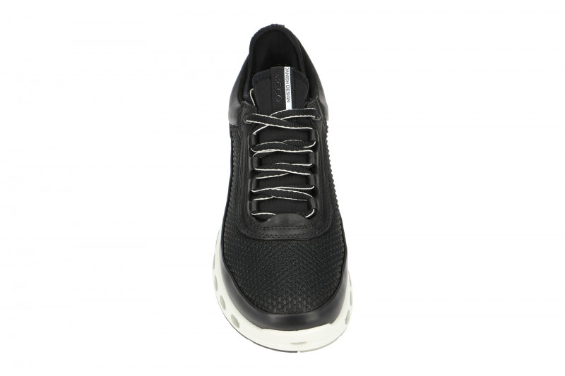 ecco Cool Schuhe schwarz weiß Damen Sport