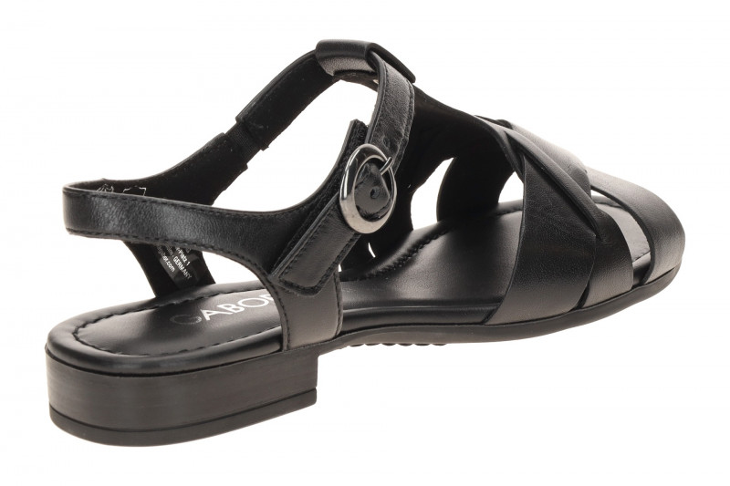 Gabor T-Steg Sandalette schwarz Nappa 82.794.57