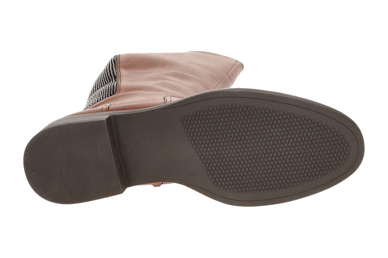 Caprice Lang Schaftstiefel braun cognac Leder 25513
