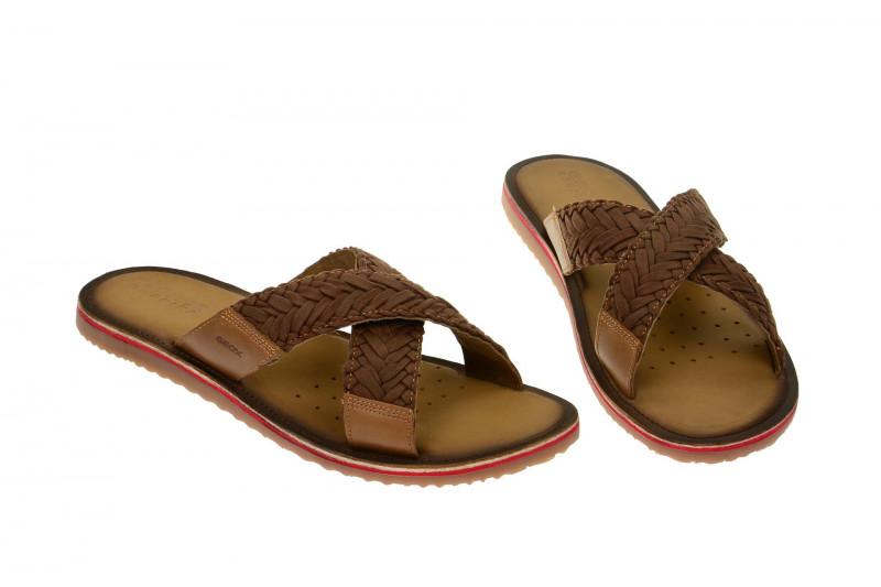 Geox Artie Pantolette braun cognac - U52V1I