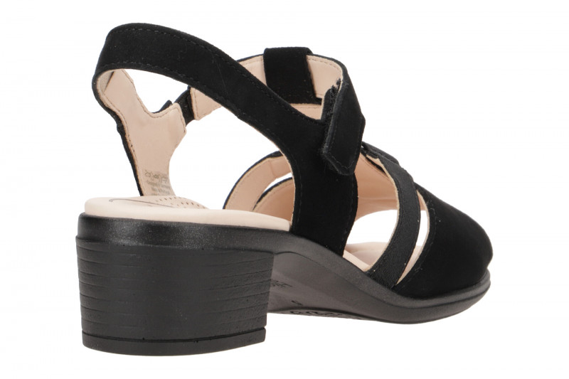 ara Lugano Sandalette schwarz Highsoft 12-35730