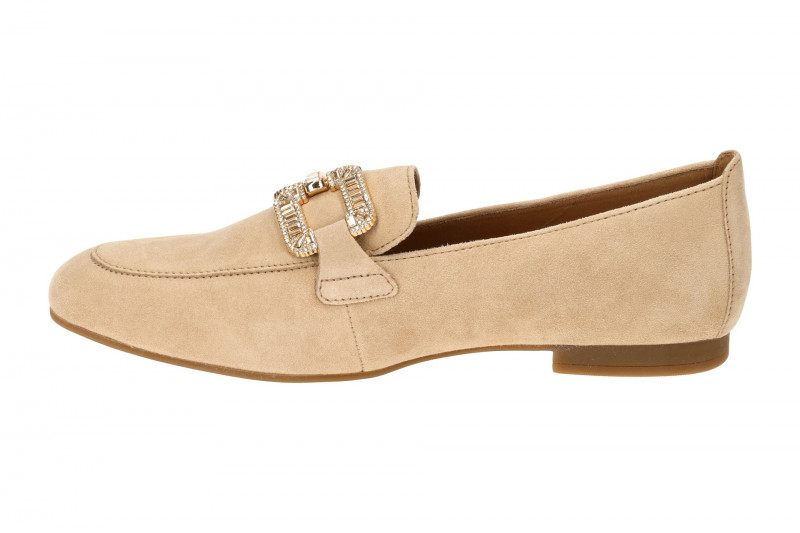 Gabor Schuhe Slipper beige caramel gold 65.210.14