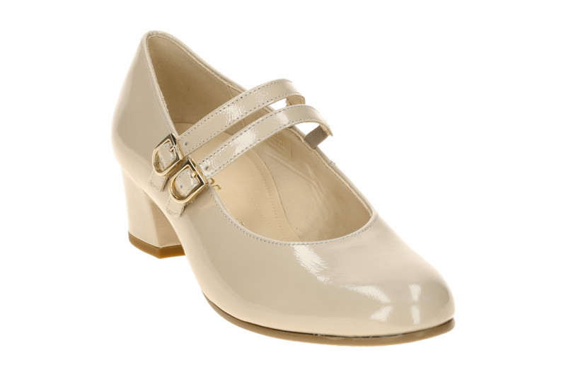 Gabor Riemchen Pumps beige Lack 82.212.97
