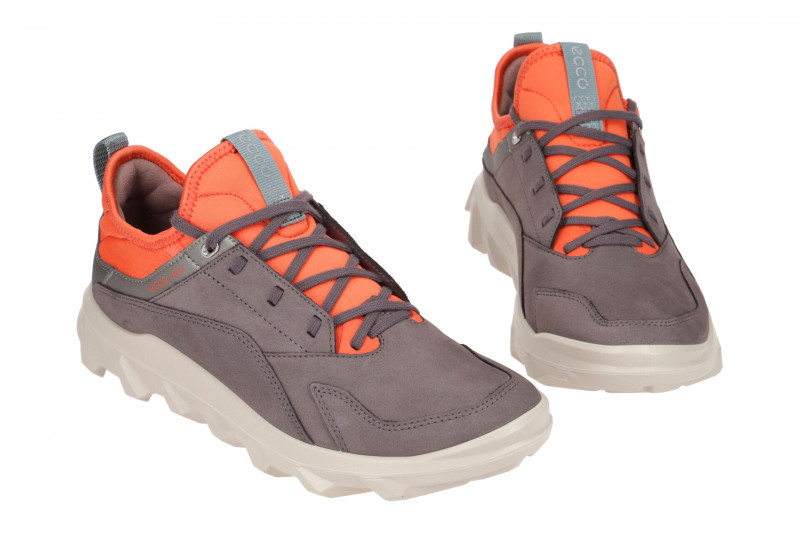 Ecco MX Schuhe Damen Sneaker grau orange 82018