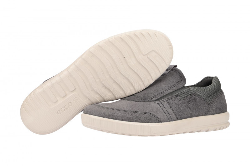 ecco Ennio Schuhe Slippers grau