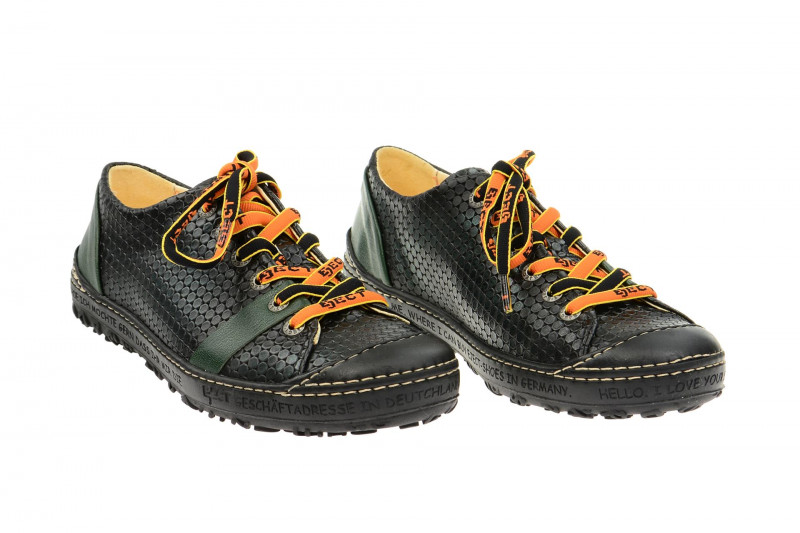Eject Dass Schuhe schwarz grün 16224