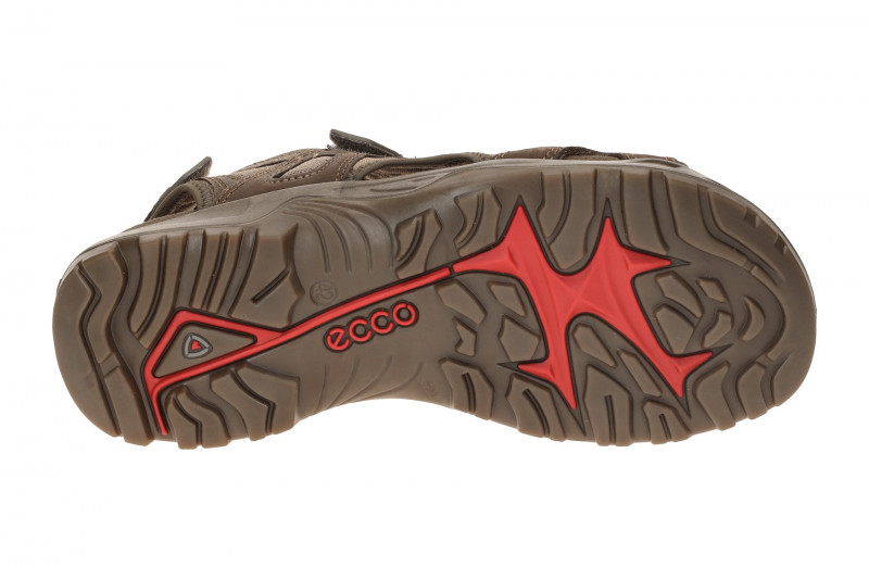 Ecco Offroad Herren Sandale braun dark clay 069564
