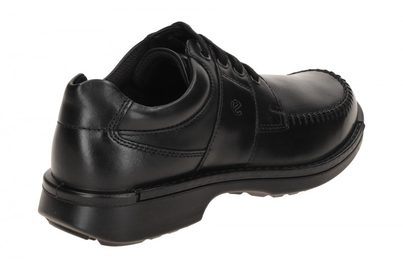 Ecco Fusion Walker Schuhe schwarz Mokassin