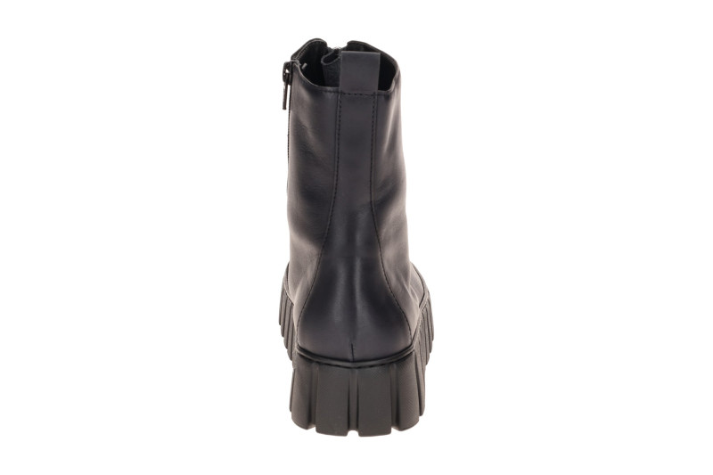 Gabor Plateau Stiefel dunkelblau Front Zip 8016.04.006
