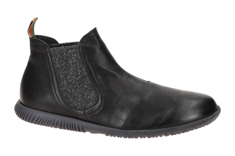 Think Hauki Stiefelette schwarz Glattleder 842