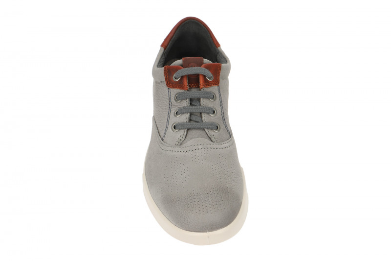 Ecco Collin Schnür Schuhe grau braun