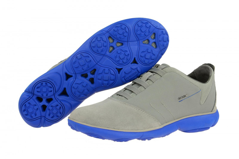 Geox Nebula Schuhe grau Sohle blau