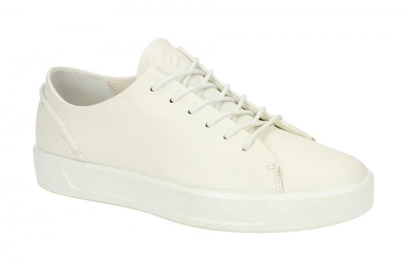 Ecco Soft 8 Schuhe weiß Herren 45084401152