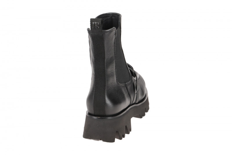 Paul Green Plateau Stiefelette schwarz Kette 9043