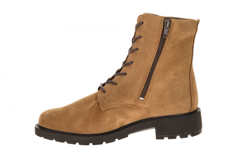 Ecco Metropole Vienna Stiefel Boots braun Velour 231303
