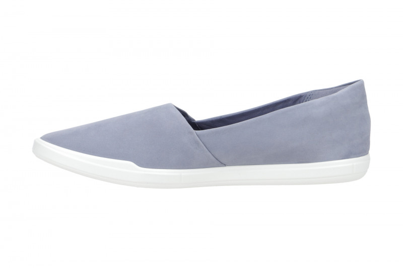 Ecco Simpil Schuhe Damen Slipper blau Nubuck 208603