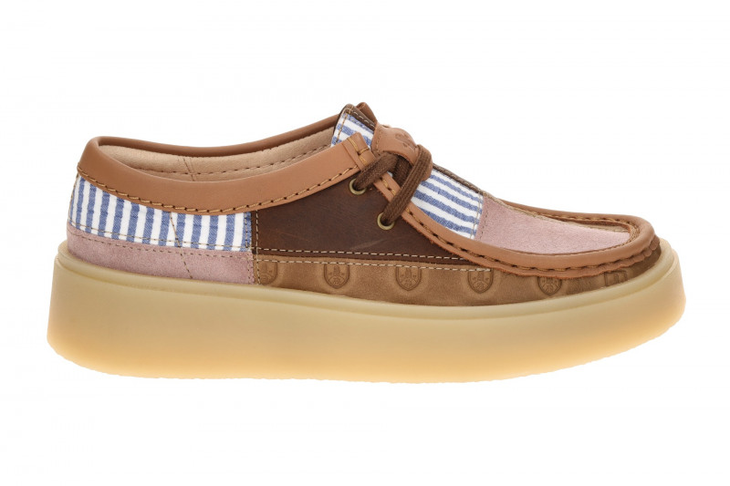 Clarks Torview Mokassin Schuhe braun rosa 26186493