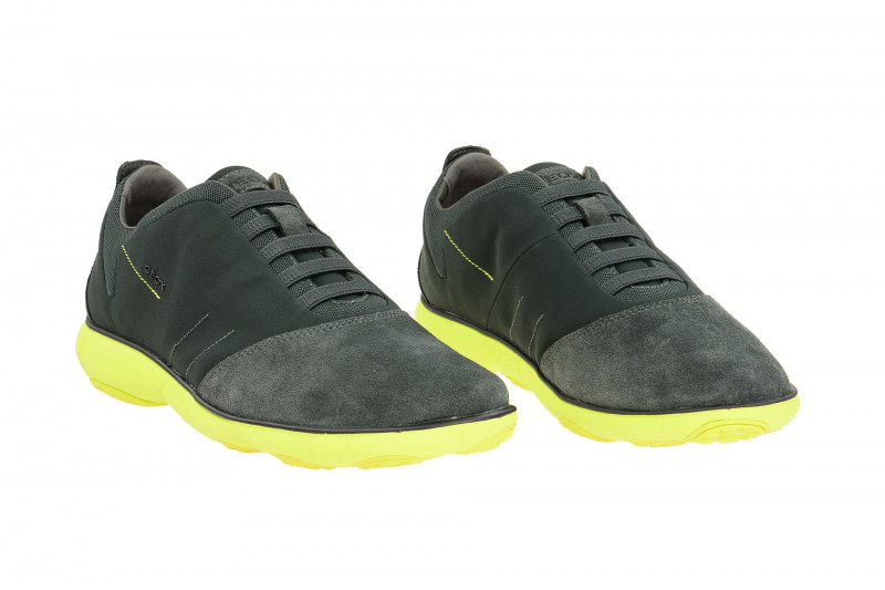 Geox Nebula Schuhe grau Sohle gelb