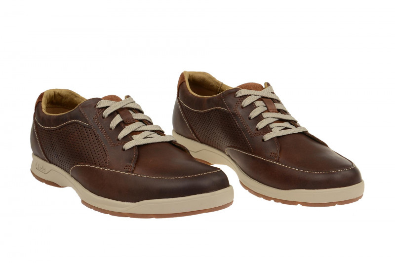 Clarks Stafford Park Schuhe braun tan