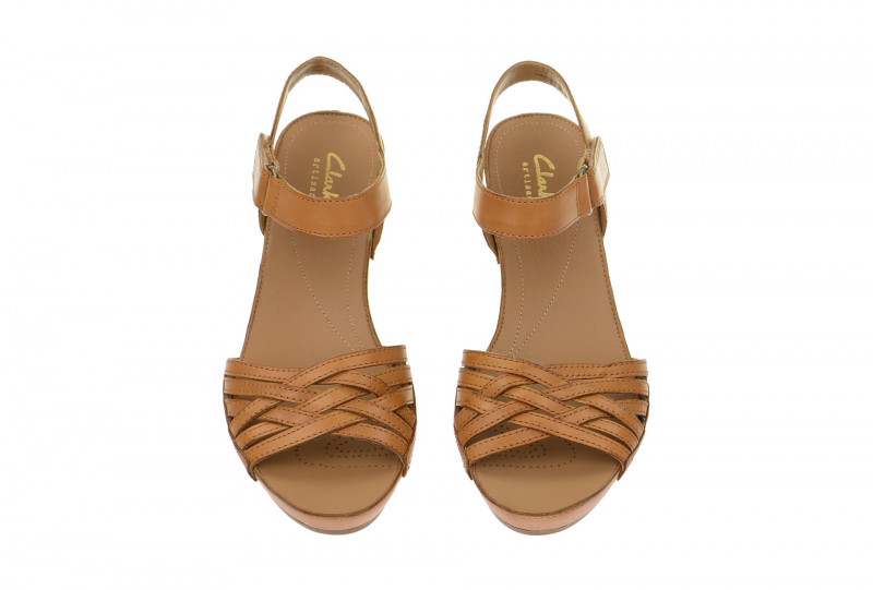 Clarks Sandale Rusty hellbraun