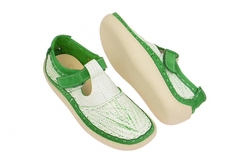 Eject Damen Slipper eJECT grün weiß