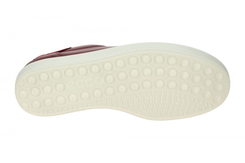 Ecco Soft 7 Schuhe rot dark ruby Slip-On 470843