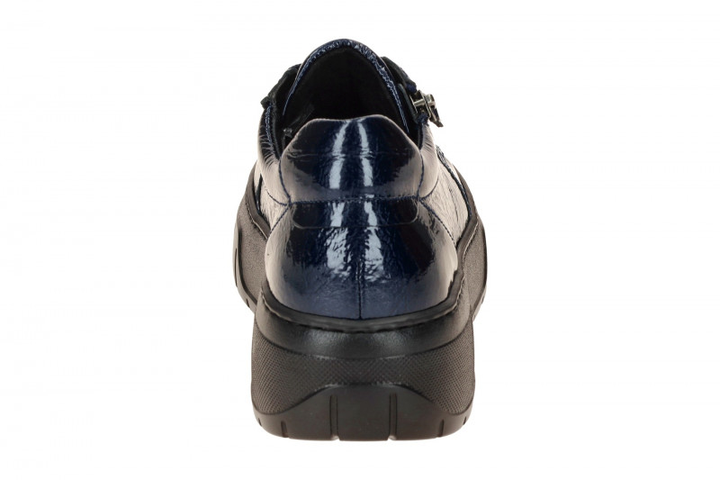 Gabor Schuhe Plateau Sneakers blau Lack 73.220.96