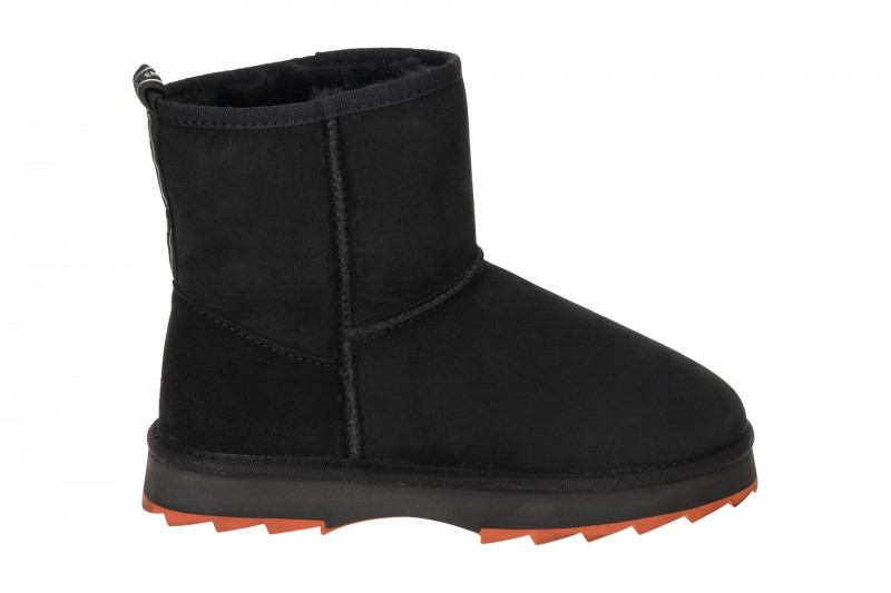 EMU Sharky Mini Stiefel schwarz Lammfell Boots