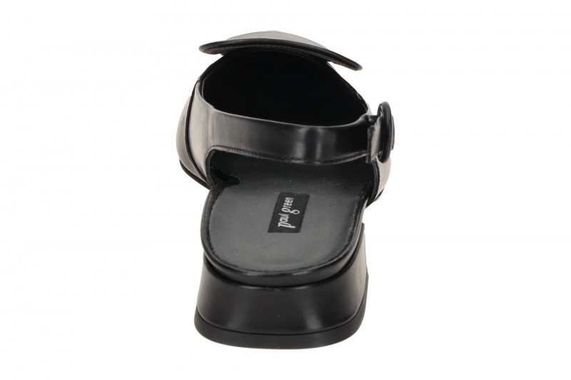 Paul Green Sling Pumps schwarz Glattleder 6090