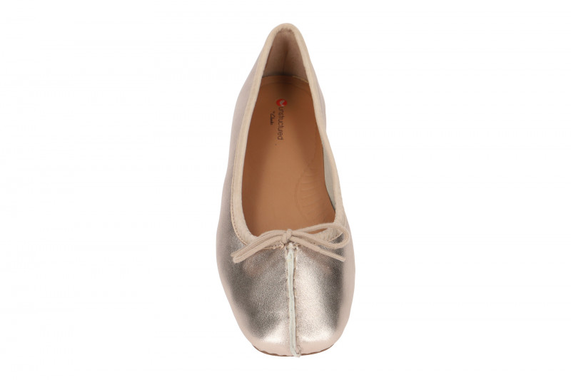 Clarks Freckle Ice Ballerinas gold metallic