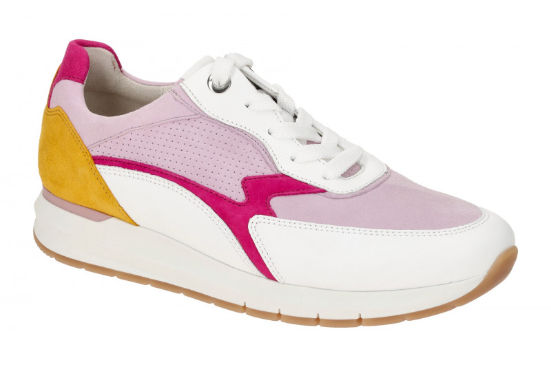 Gabor comfort Schuhe Sneaker weiß rosa 46.355.25