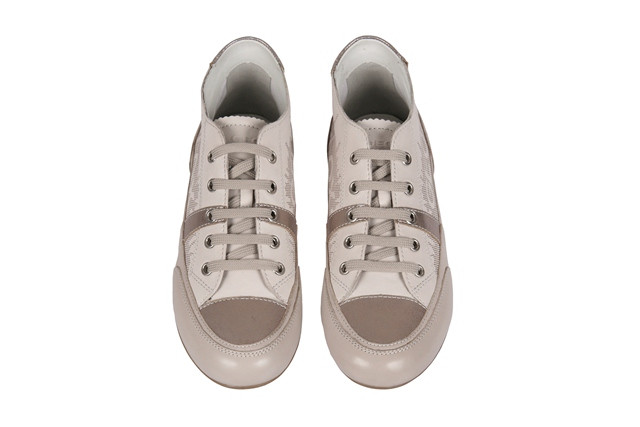 Geox Moena Schuhe beige weiß