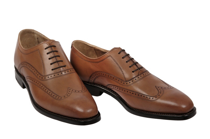 Gordon & Bros. 2321 tan hellbraun rahmengenähte Schuhe