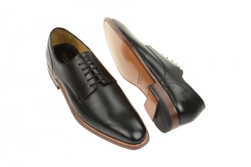 Gordon & Bros Schuhe Milan schwarz Rahmengenäht 4374-F