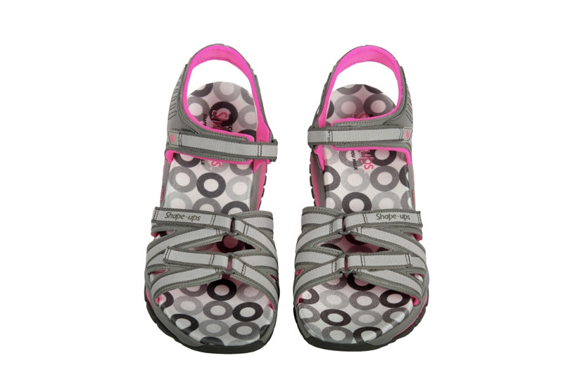 Skechers SRT Sandaletten 12341/GYHP grau hot pink