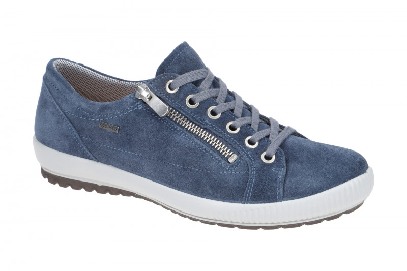 Legero Tanaro Schuhe blau Velour GORE-TEX 616