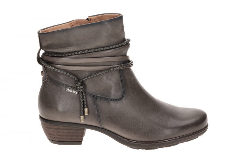 Pikolinos Utiel Stiefelette grau Flecht-Band W7P-8500