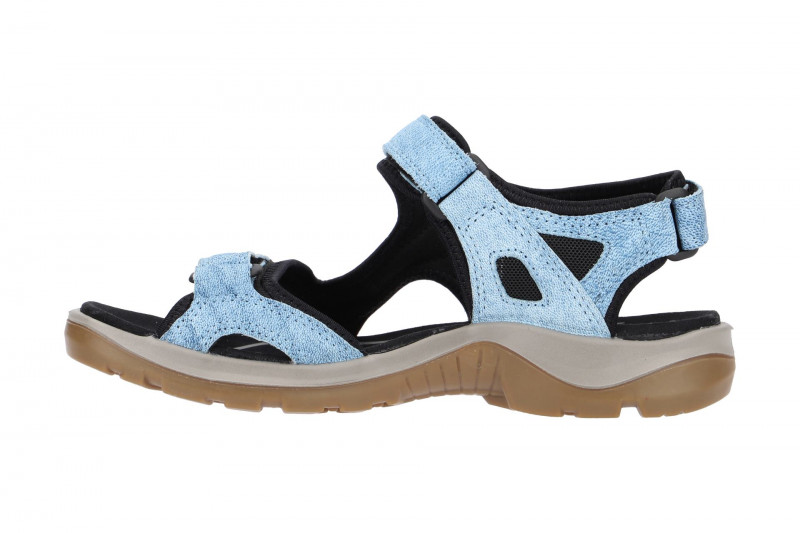 Ecco Offroad Damen Sandale hellblau indigo