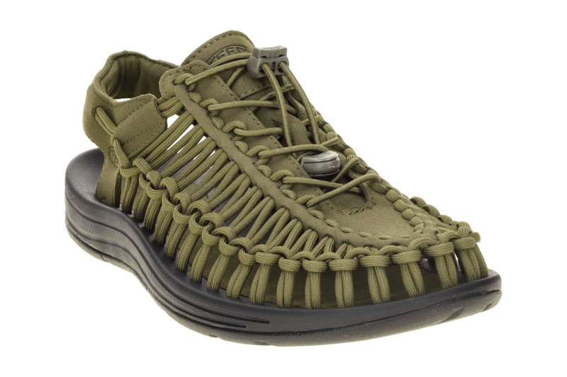 KEEN Uneek Sandale grün schwarz Herren 1023381