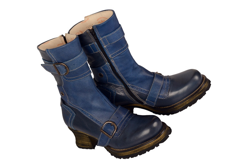 Eject Folka Stiefel in navy blau E-14787