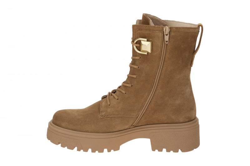 Gabor Fashion Plateau Stiefelette braun Velour 71.761.14