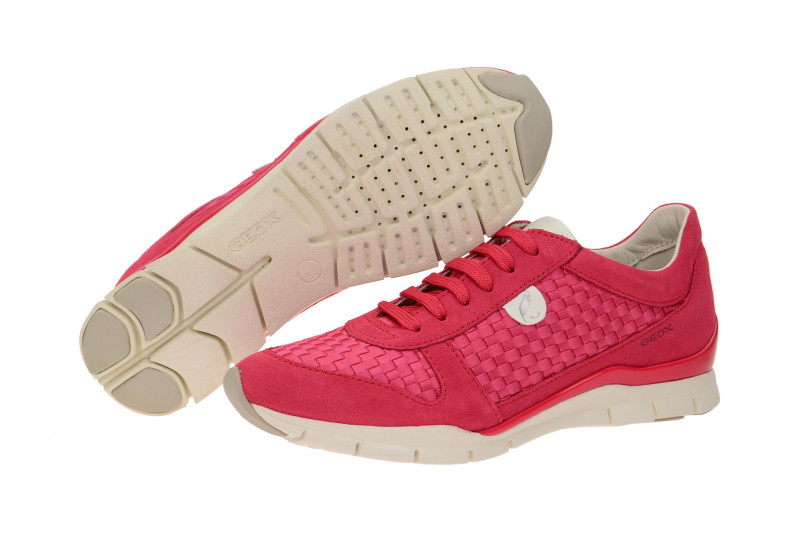 Geox Sukie Schuhe pink karo D52F2A
