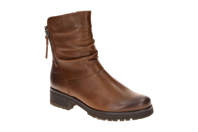 Gabor Fashion Stiefelette braun Biker Stil 8028.01.004