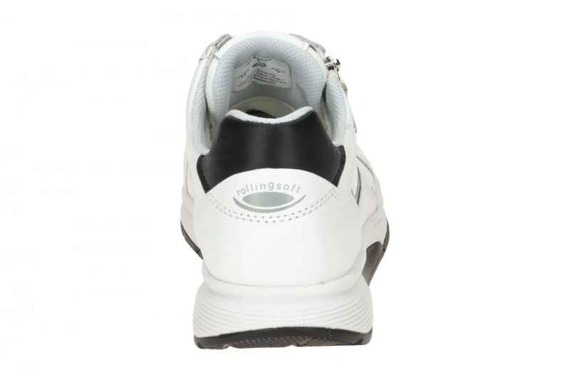 Gabor RollingSoft Schuhe weiß Glattleder 86.878.61